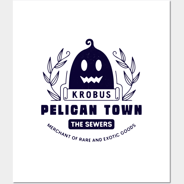 Krobus Merchant Emblem Wall Art by Lagelantee